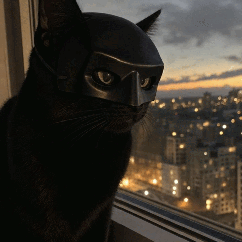 VengeanceMeow™ Cat Hero Mask